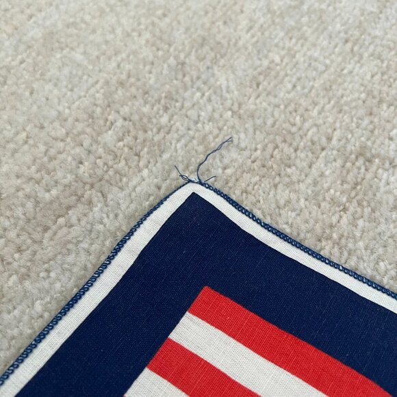 Clare V Stripe Bandana Headscarf - Picture 6 of 7